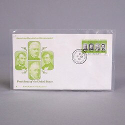 First Day Cover Sleeves - 2.5 mil P